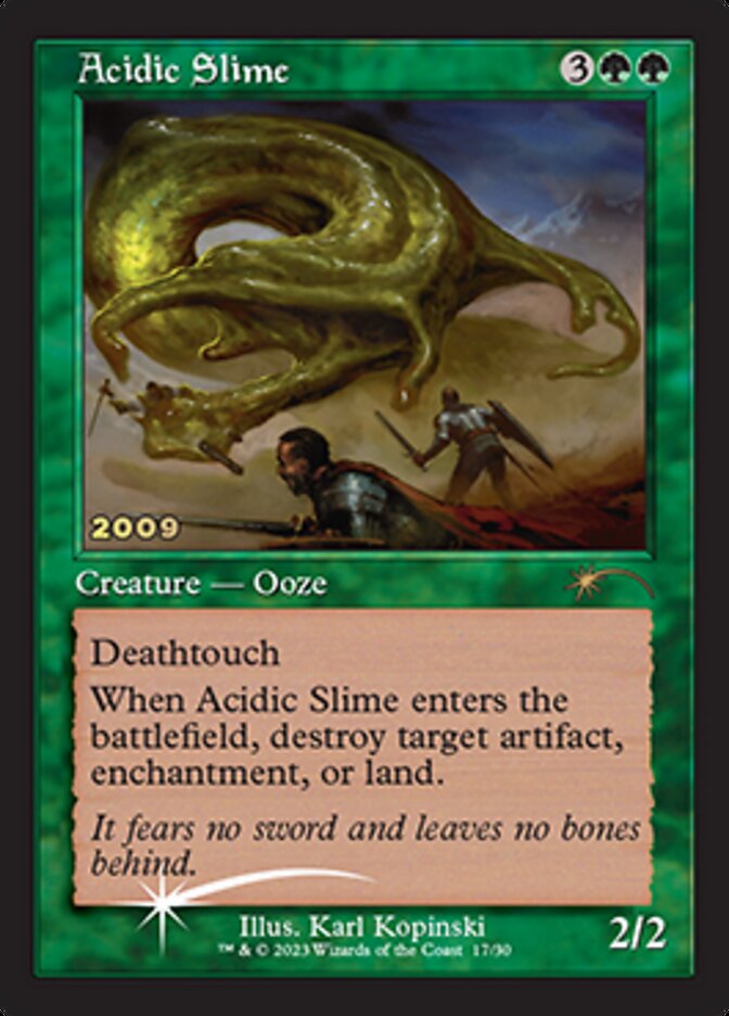 Acidic Slime [30th Anniversary Promos] | Tables and Towers