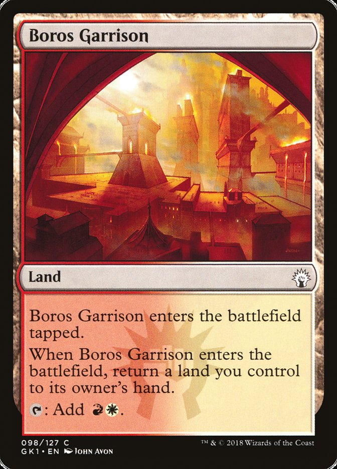 Boros Garrison [Guilds of Ravnica Guild Kit] | Tables and Towers