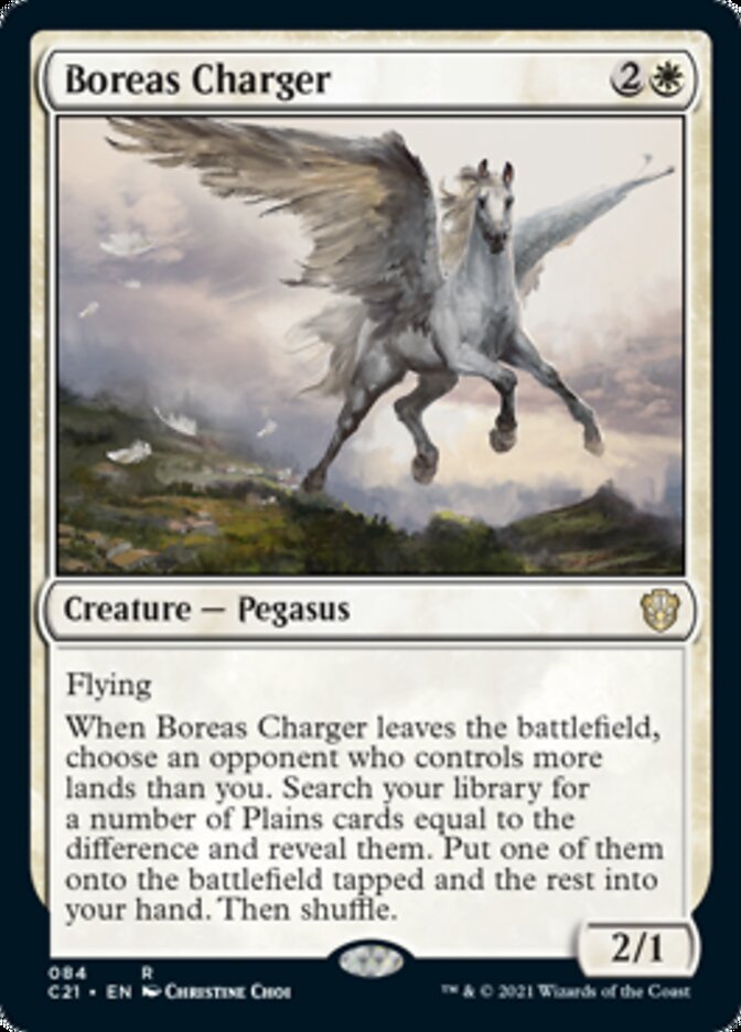 Boreas Charger [Commander 2021] | Tables and Towers