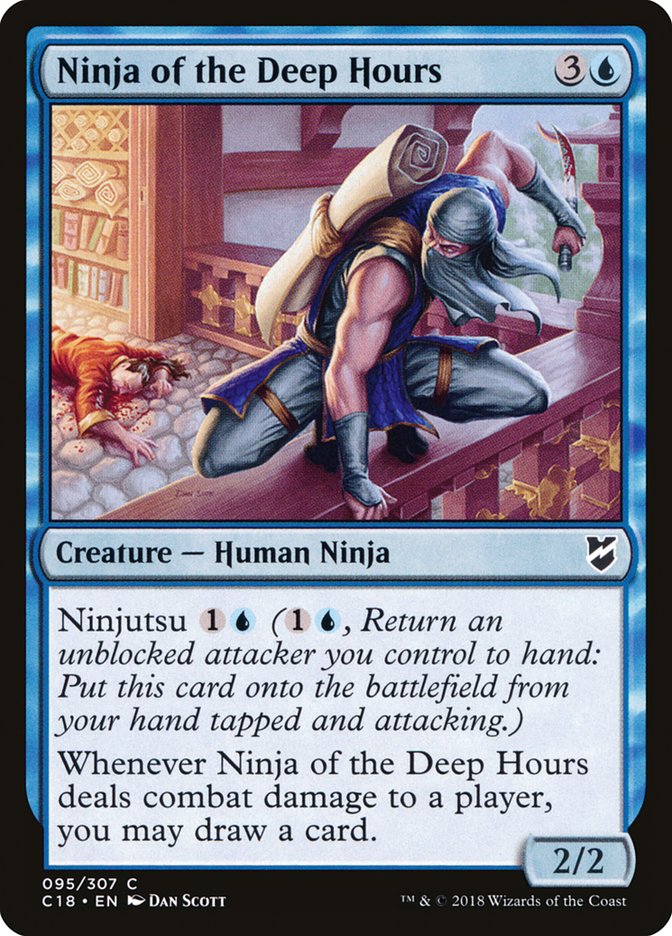 Ninja of the Deep Hours [Commander 2018] | Tables and Towers