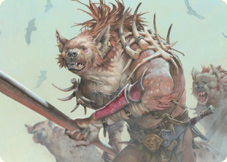 Gnoll Art Card [Dungeons & Dragons: Adventures in the Forgotten Realms Art Series] | Tables and Towers