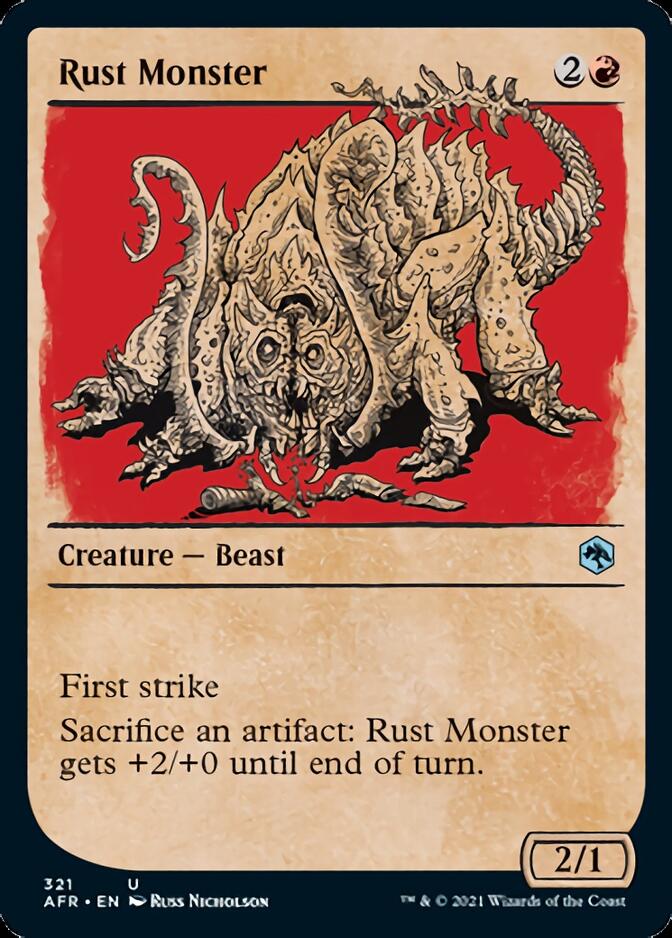 Rust Monster (Showcase) [Dungeons & Dragons: Adventures in the Forgotten Realms] | Tables and Towers