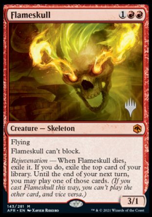 Flameskull (Promo Pack) [Dungeons & Dragons: Adventures in the Forgotten Realms Promos] | Tables and Towers