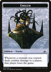 Vraska Emblem // Human Double-Sided Token [Challenger Decks 2020 Tokens] | Tables and Towers