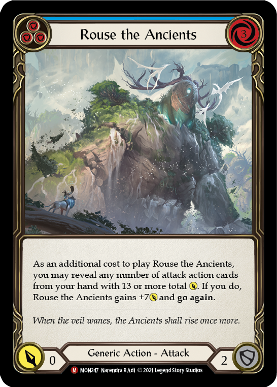 Rouse the Ancients [MON247] (Monarch)  1st Edition Normal | Tables and Towers