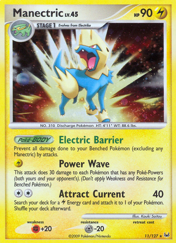 Manectric (11/127) [Platinum: Base Set] | Tables and Towers