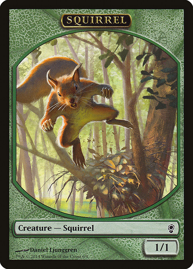 Squirrel Token [Conspiracy Tokens] | Tables and Towers