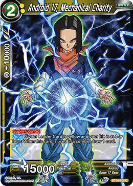 Android 17, Mechanical Charity (BT14-108) [Cross Spirits] | Tables and Towers