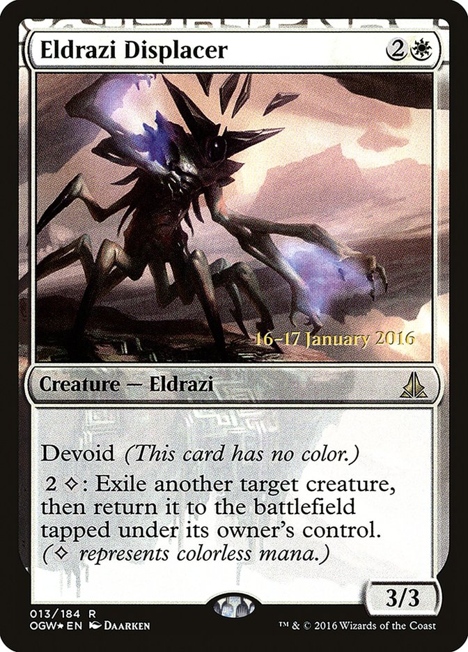 Eldrazi Displacer [Oath of the Gatewatch Prerelease Promos] | Tables and Towers