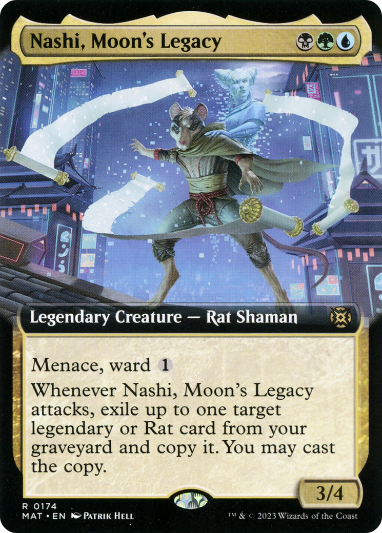 Nashi, Moon's Legacy (Extended Art) [March of the Machine: The Aftermath] | Tables and Towers