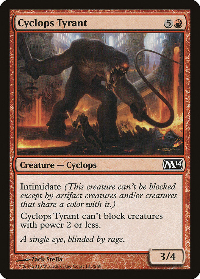 Cyclops Tyrant [Magic 2014] | Tables and Towers