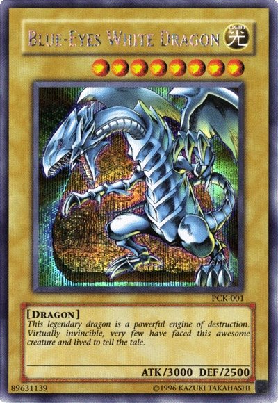 Blue-Eyes White Dragon (Power of Chaos: Kaiba the Revenge) [PCK-001] Secret Rare | Tables and Towers