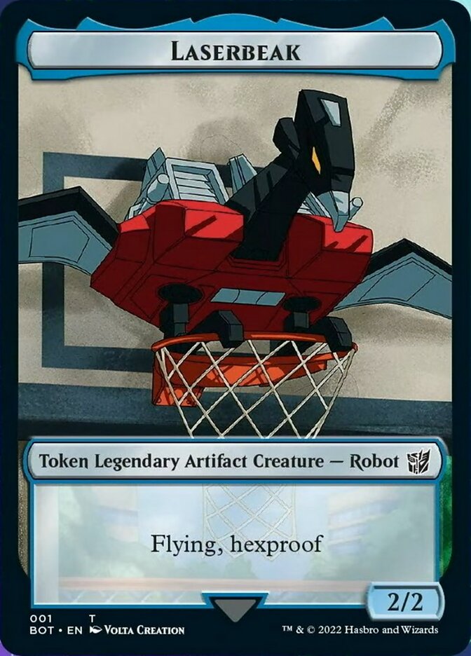 Laserbeak [Transformers Tokens] | Tables and Towers