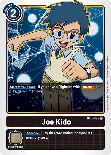 Joe Kido [BT3-095] [Release Special Booster Ver.1.5] | Tables and Towers