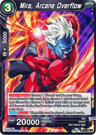 Mira, Arcane Overflow (BT11-138) [Vermilion Bloodline] | Tables and Towers