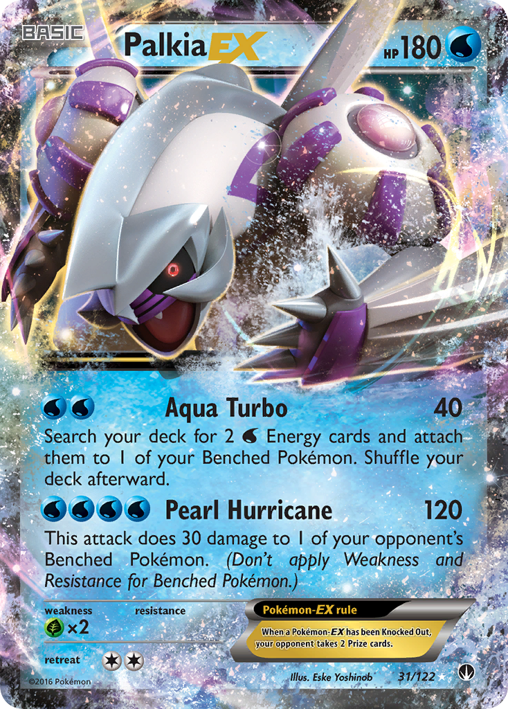 Palkia EX (31/122) [XY: BREAKpoint] | Tables and Towers