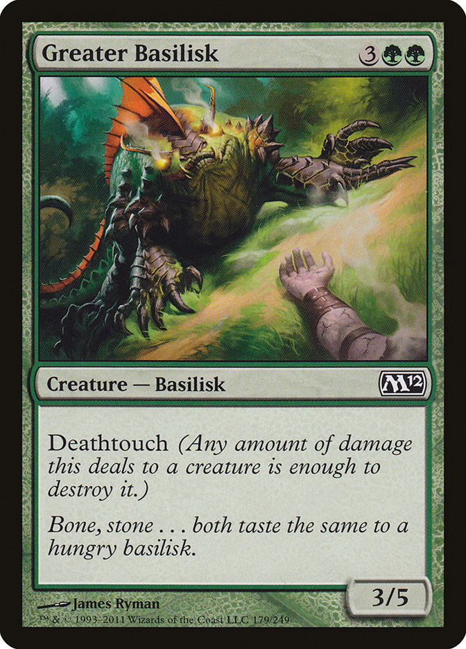 Greater Basilisk [Magic 2012] | Tables and Towers