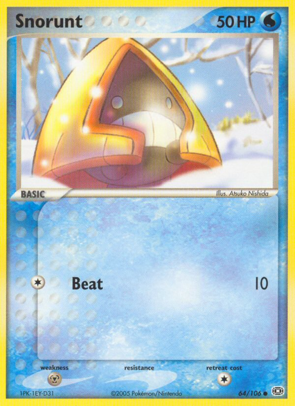 Snorunt (64/106) [EX: Emerald] | Tables and Towers