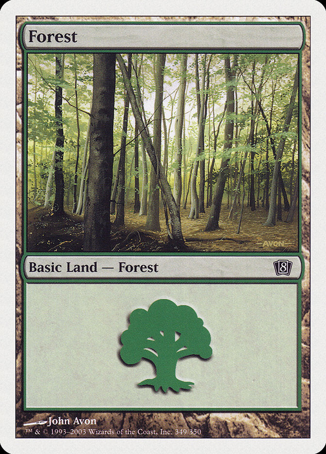 Forest (349) [Eighth Edition] | Tables and Towers