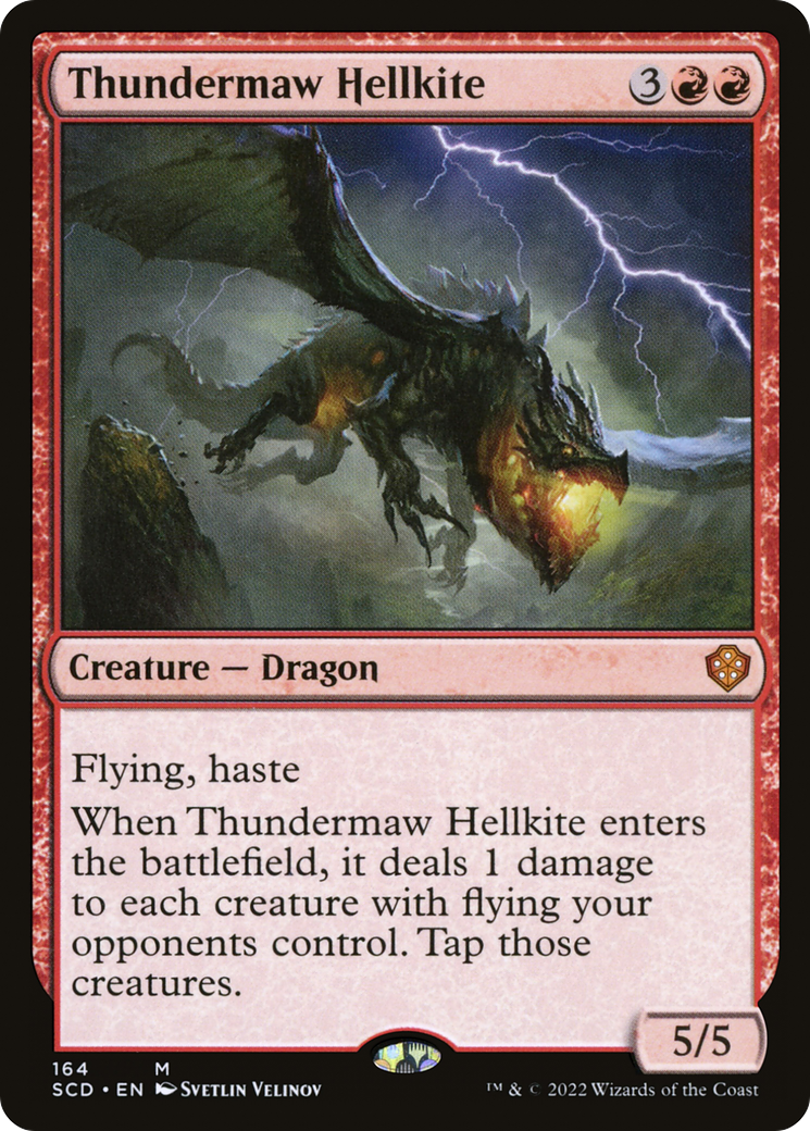 Thundermaw Hellkite [Starter Commander Decks] | Tables and Towers