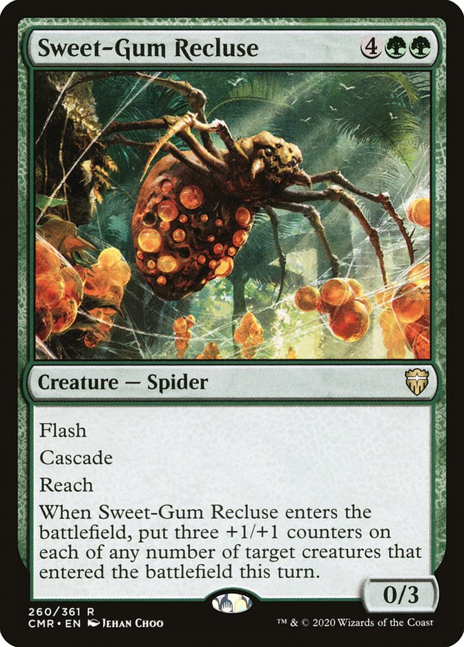 Sweet-Gum Recluse [Commander Legends] | Tables and Towers