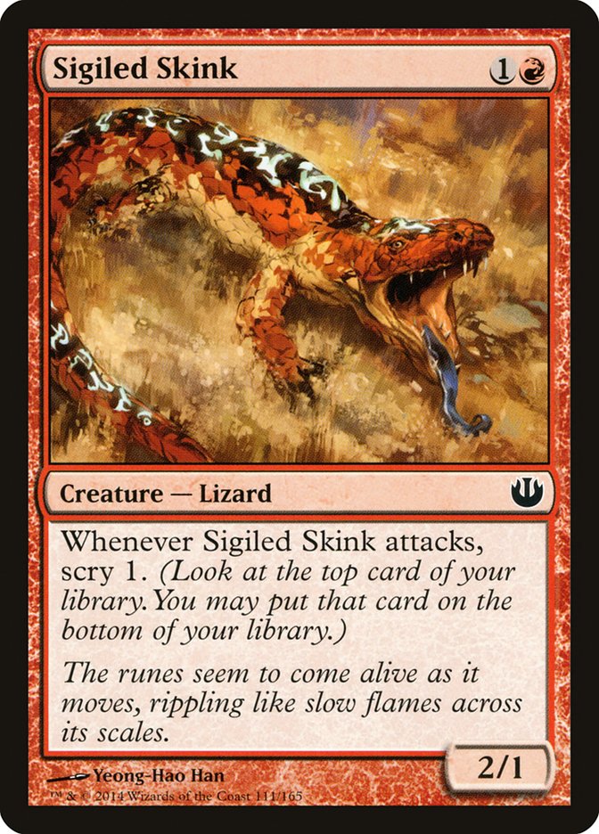 Sigiled Skink [Journey into Nyx] | Tables and Towers