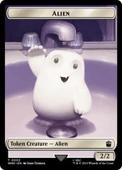 Alien // Clue (0023) Double-Sided Token [Doctor Who Tokens] | Tables and Towers