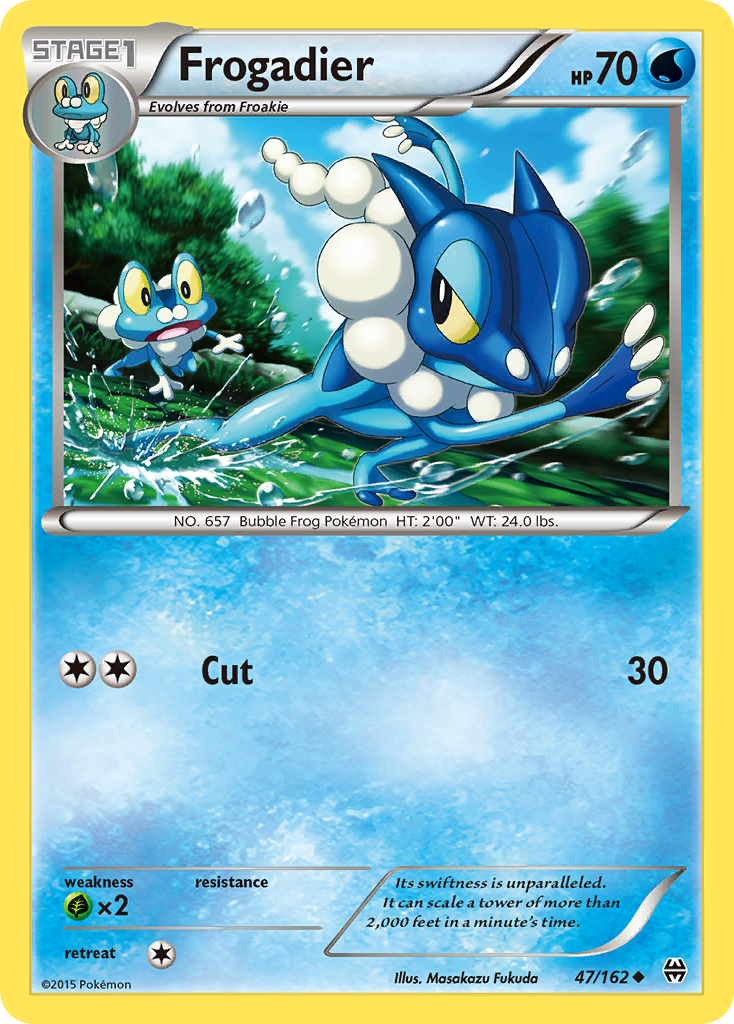 Frogadier (47/162) [XY: BREAKthrough] | Tables and Towers