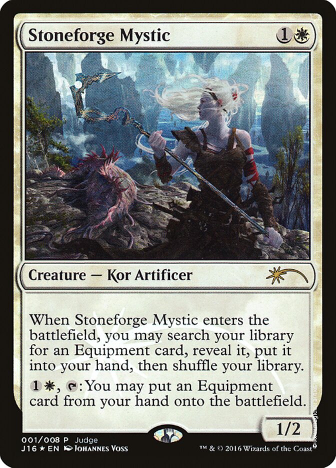 Stoneforge Mystic [Judge Gift Cards 2016] | Tables and Towers