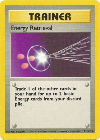 Energy Retrieval (81/102) [Base Set Unlimited] | Tables and Towers