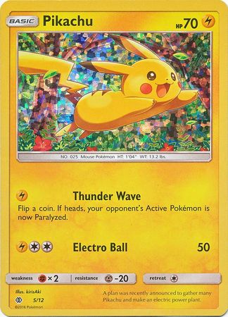 Pikachu (5/12) [McDonald's Promos: 2017 Collection] | Tables and Towers