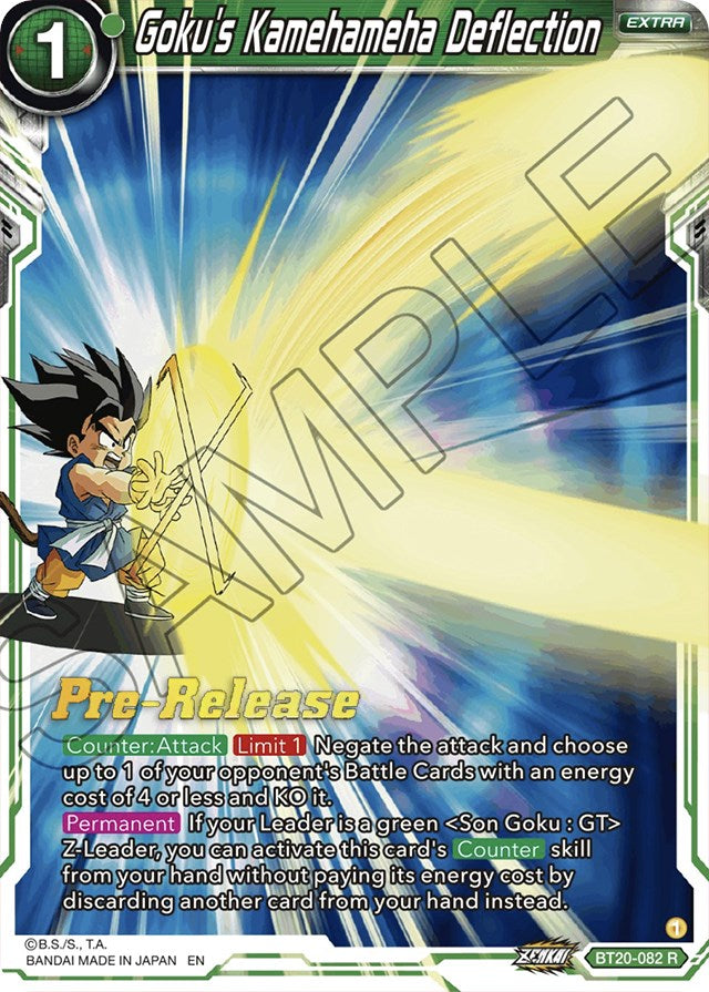 Goku's Kamehameha Deflection (BT20-082) [Power Absorbed Prerelease Promos] | Tables and Towers