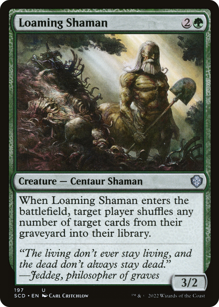 Loaming Shaman [Starter Commander Decks] | Tables and Towers