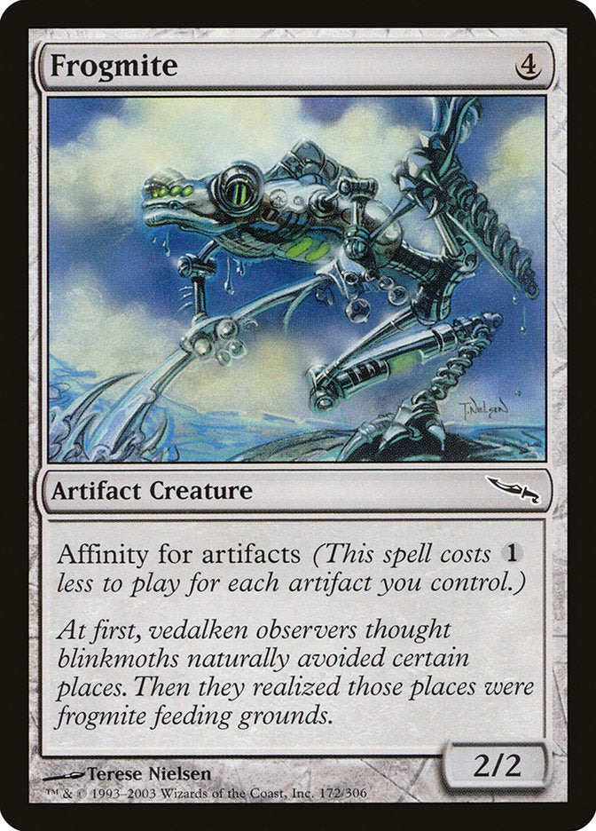 Frogmite [Mirrodin] | Tables and Towers