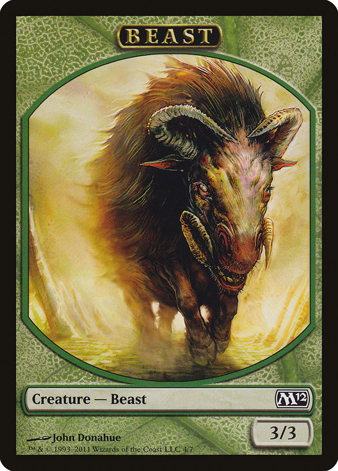 Beast Token [Magic 2012 Tokens] | Tables and Towers