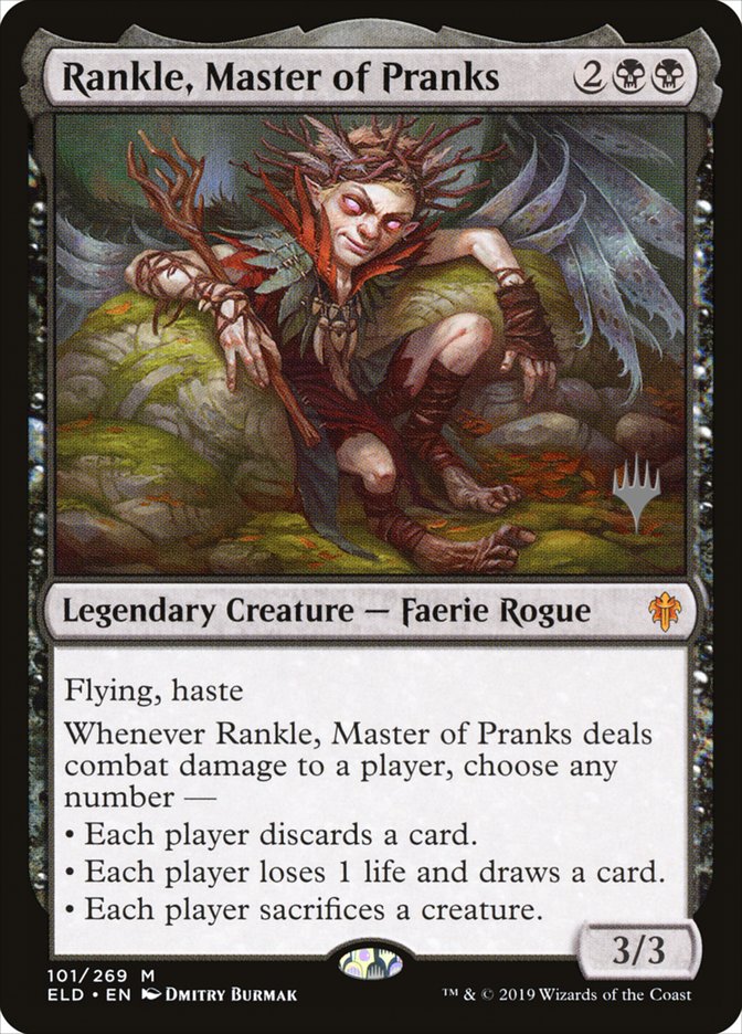 Rankle, Master of Pranks (Promo Pack) [Throne of Eldraine Promos] | Tables and Towers