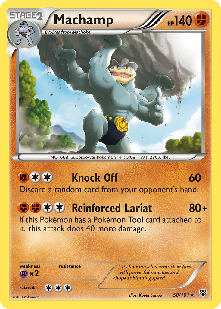 Machamp (50/101) [Black & White: Plasma Blast] | Tables and Towers