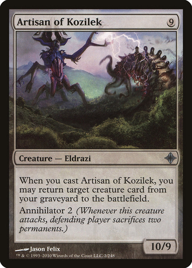 Artisan of Kozilek [Rise of the Eldrazi] | Tables and Towers