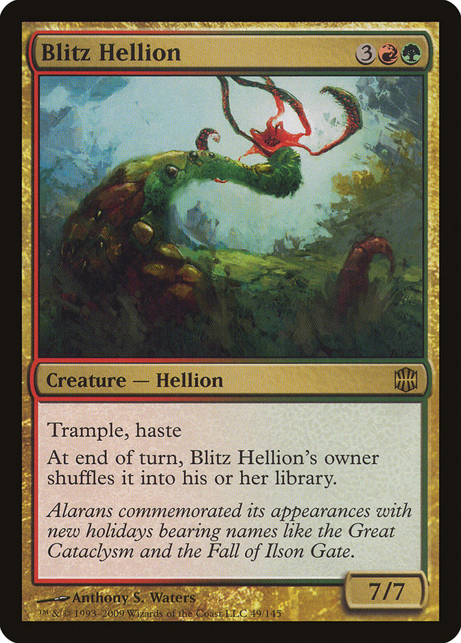 Blitz Hellion [Alara Reborn] | Tables and Towers