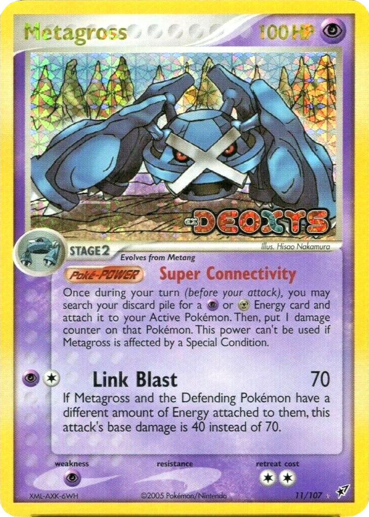 Metagross (11/107) (Stamped) [EX: Deoxys] | Tables and Towers