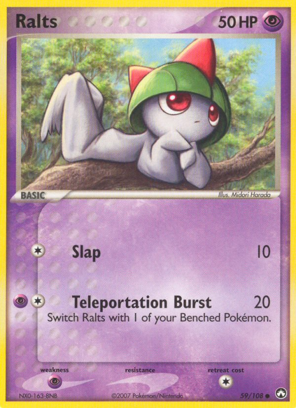 Ralts (59/108) [EX: Power Keepers] | Tables and Towers