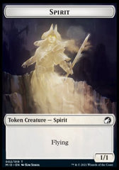 Spirit // Spider Double-Sided Token [Innistrad: Midnight Hunt Tokens] | Tables and Towers