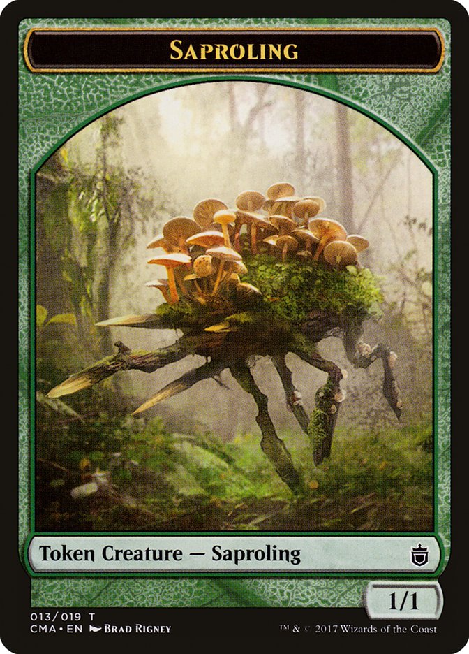 Saproling Token [Commander Anthology Tokens] | Tables and Towers