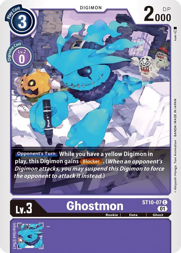 Ghostmon [ST10-07] [Starter Deck: Parallel World Tactician] | Tables and Towers