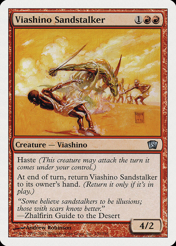 Viashino Sandstalker [Eighth Edition] | Tables and Towers