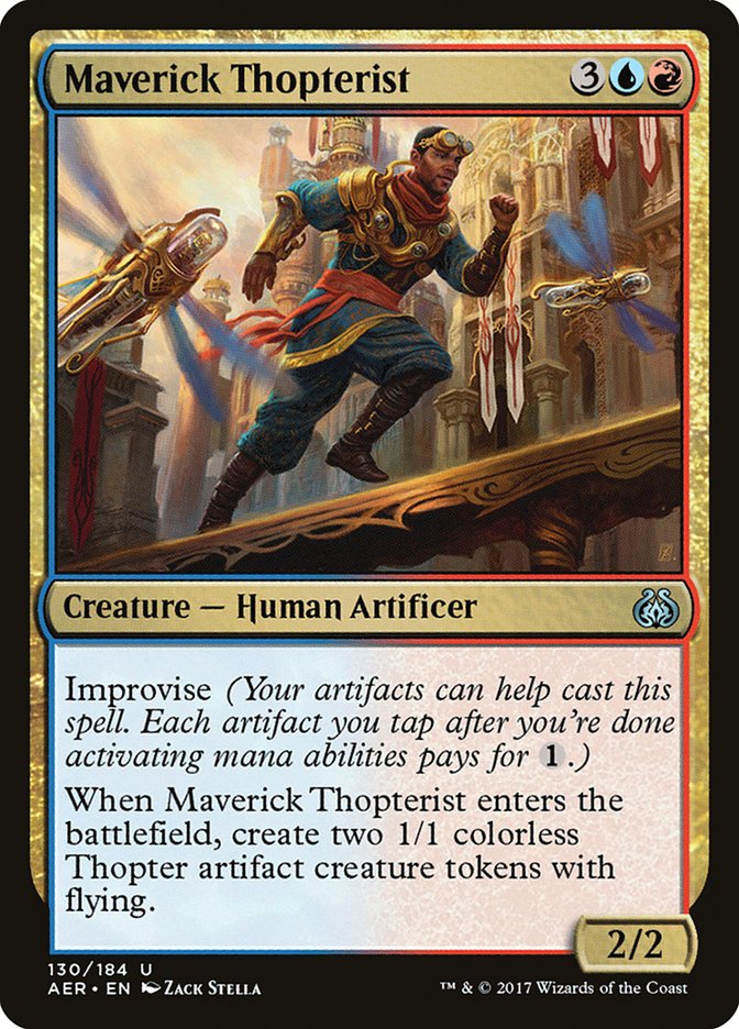 Maverick Thopterist [Aether Revolt] | Tables and Towers