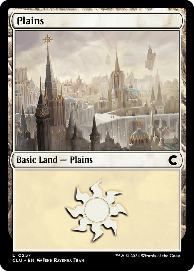 Plains (0257) [Ravnica: Clue Edition] | Tables and Towers