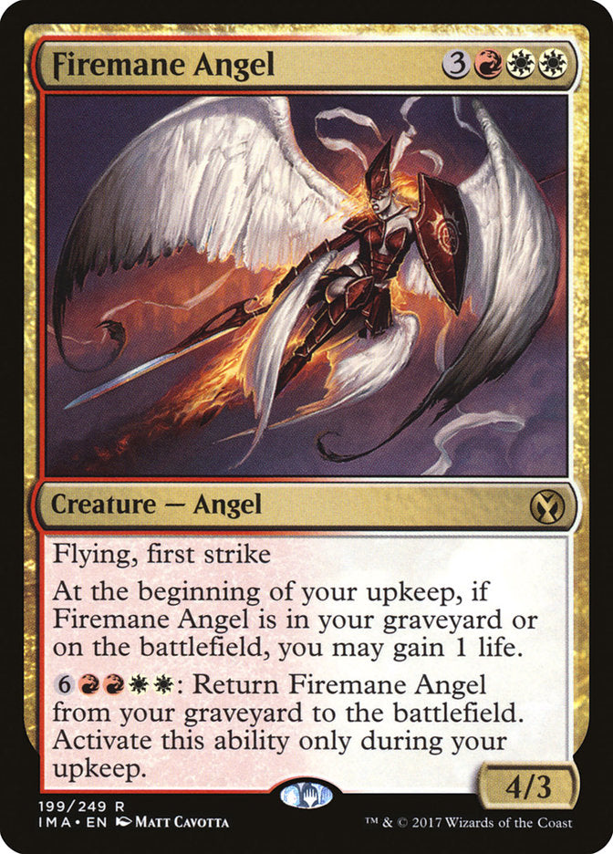 Firemane Angel [Iconic Masters] | Tables and Towers