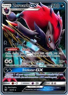 Zoroark GX (53/73) (Victory Map - Robin Schulz) [World Championships 2018] | Tables and Towers