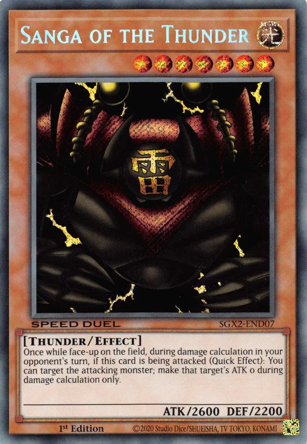 Sanga of the Thunder [SGX2-END07] Secret Rare | Tables and Towers